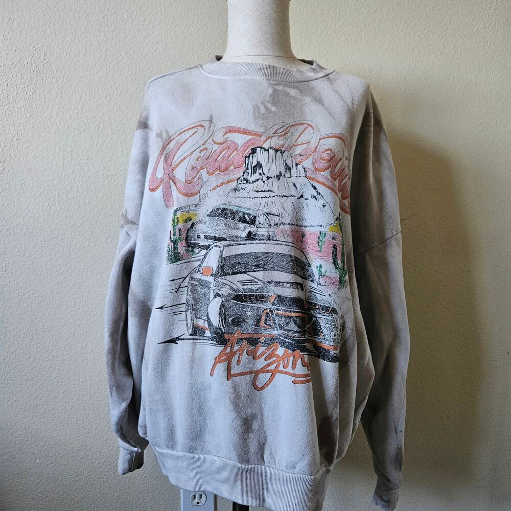 Buckle Modish Rebel Graphic Crew Arizona Desert Racing Graphic  XS Oversized